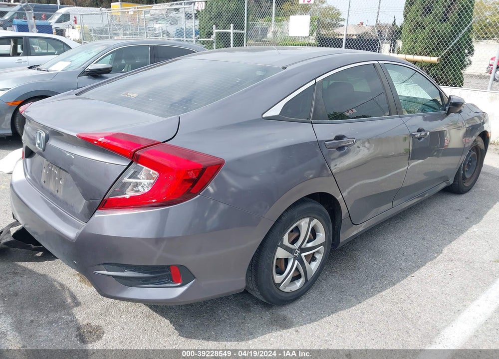2018 HONDA CIVIC LX VIN: 2HGFC2F51JH514096