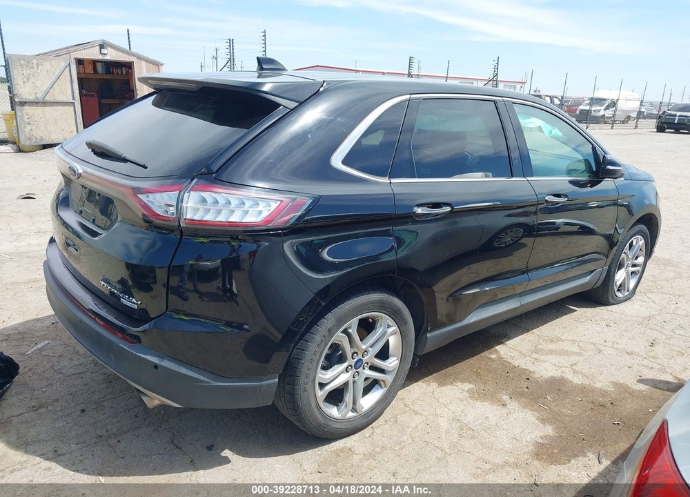 2018 FORD EDGE TITANIUM VIN: 2FMPK3K93JBB74971