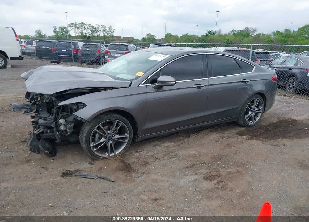 2014 FORD FUSION TITANIUM VIN: 3FA6P0K96ER251460