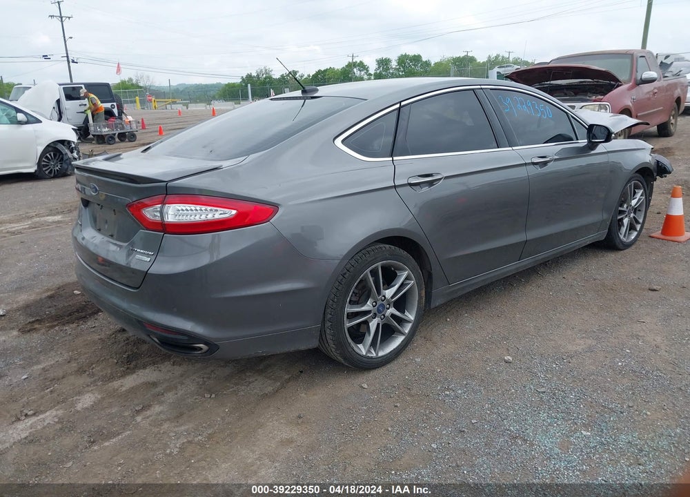 2014 FORD FUSION TITANIUM VIN: 3FA6P0K96ER251460