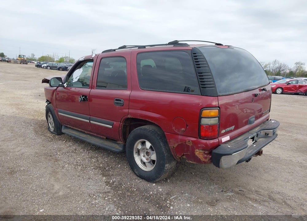 2005 CHEVROLET TAHOE LS VIN: 1GNEC13V15J138830