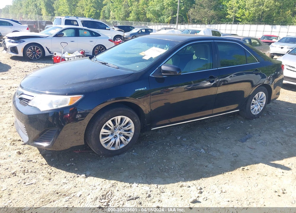 2012 TOYOTA CAMRY HYBRID LE VIN: 4T1BD1FK2CU028466