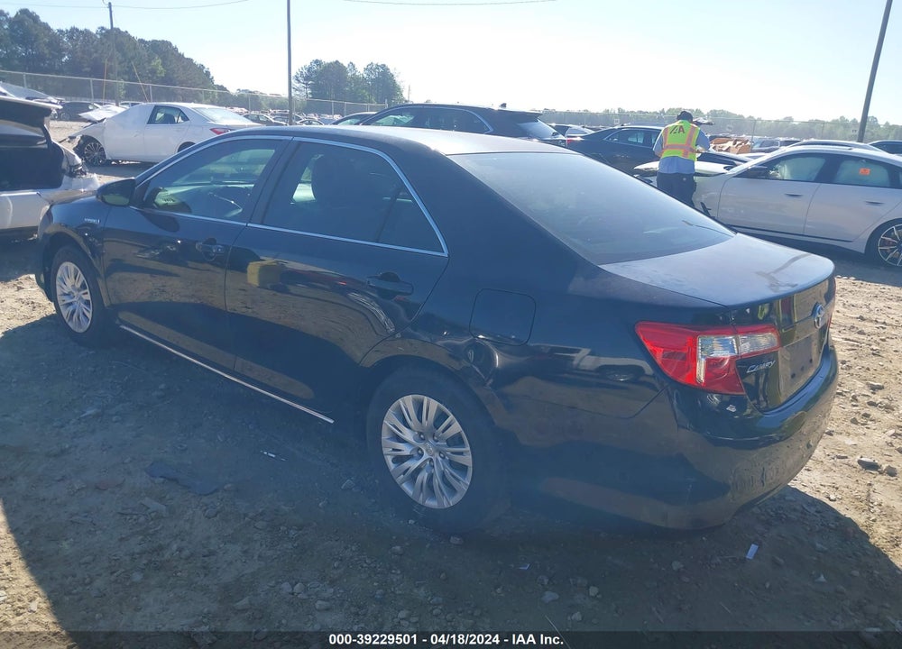 2012 TOYOTA CAMRY HYBRID LE VIN: 4T1BD1FK2CU028466