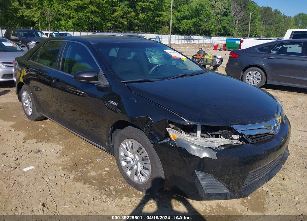 2012 TOYOTA CAMRY HYBRID LE VIN: 4T1BD1FK2CU028466
