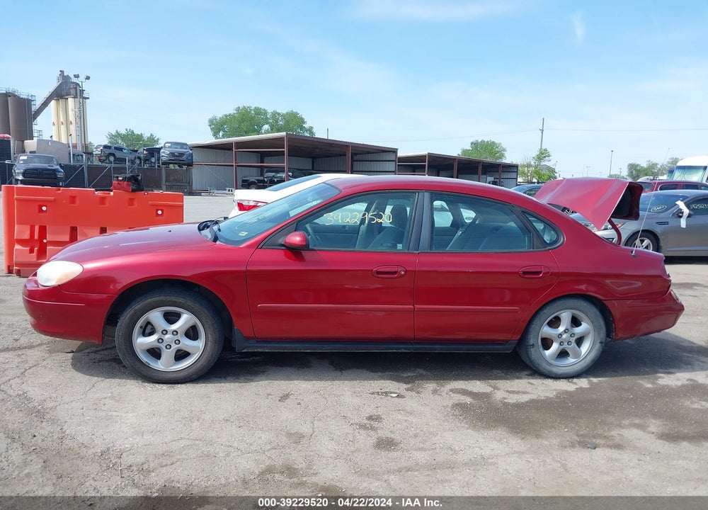 2000 FORD TAURUS SE VIN: 1FAFP53U7YG240544