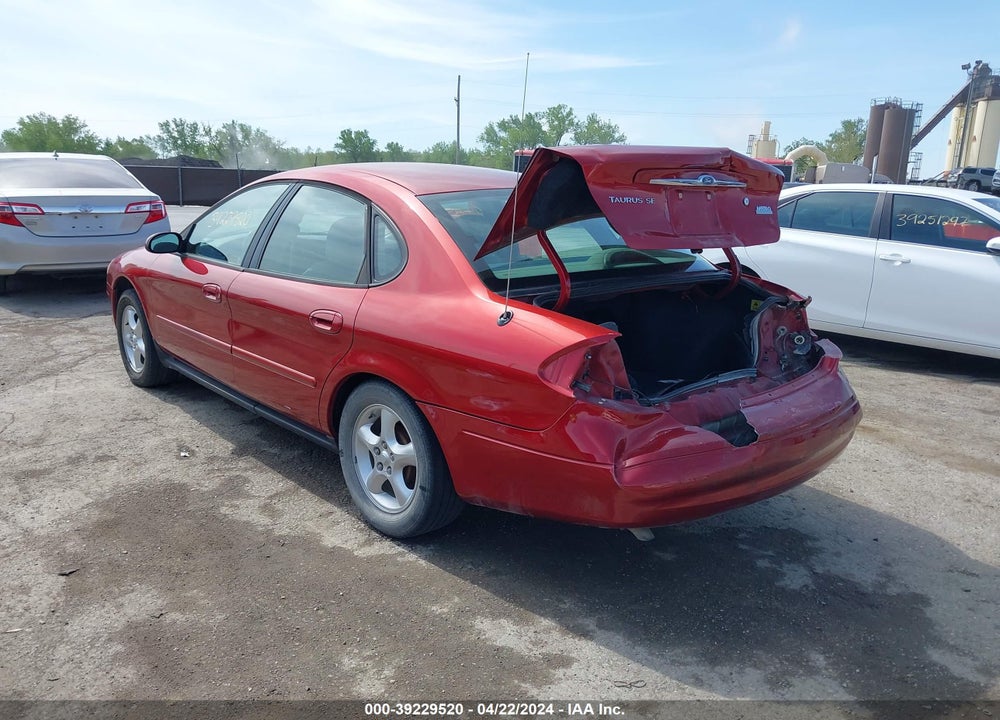 2000 FORD TAURUS SE VIN: 1FAFP53U7YG240544