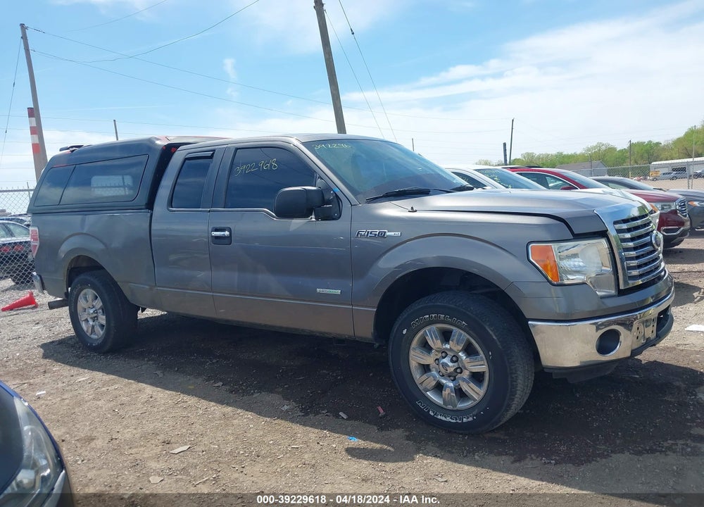 2012 FORD F-150 XLT VIN: 1FTFX1ET8CFB01240