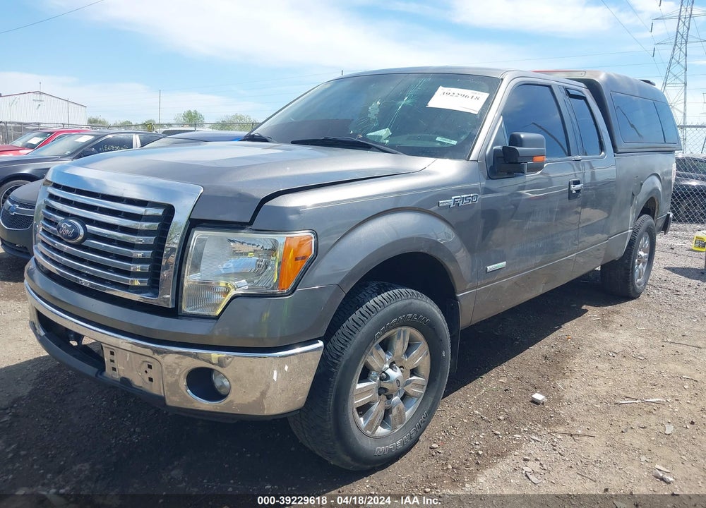 2012 FORD F-150 XLT VIN: 1FTFX1ET8CFB01240