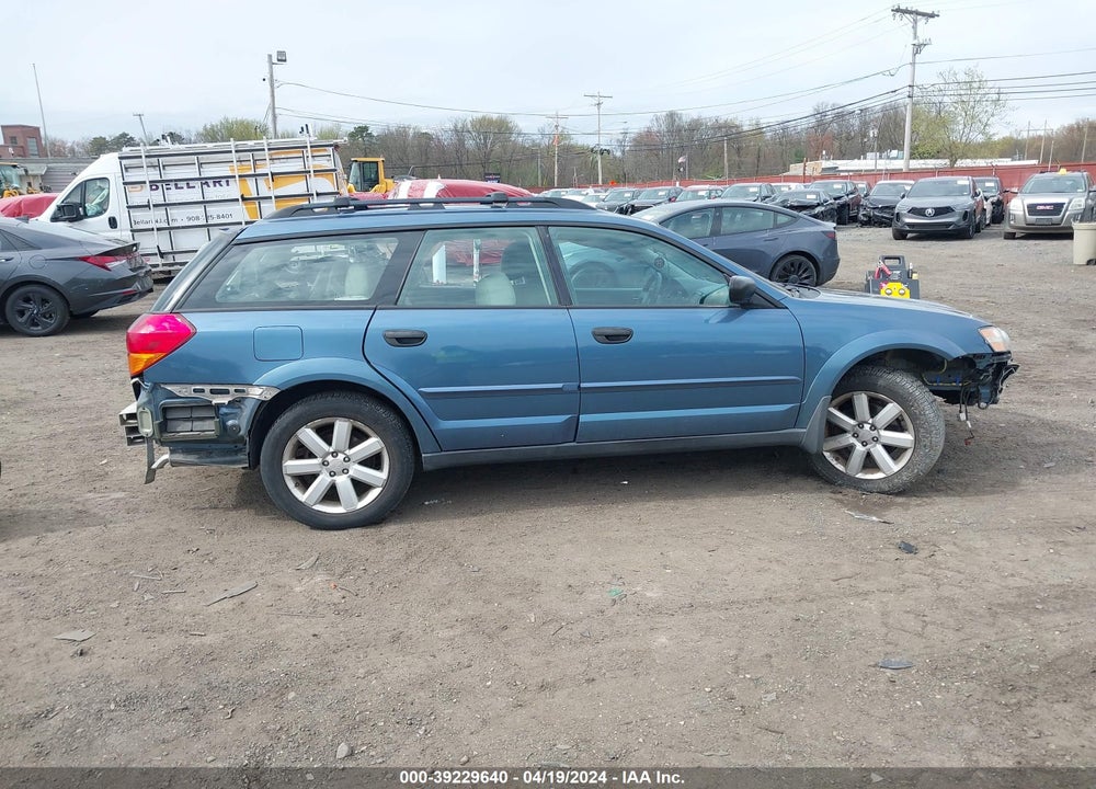 2006 SUBARU OUTBACK 2.5I VIN: 4S4BP61C366353107