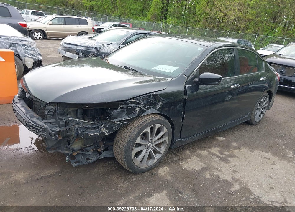 2014 HONDA ACCORD VIN: 1HGCR2F52EA237304