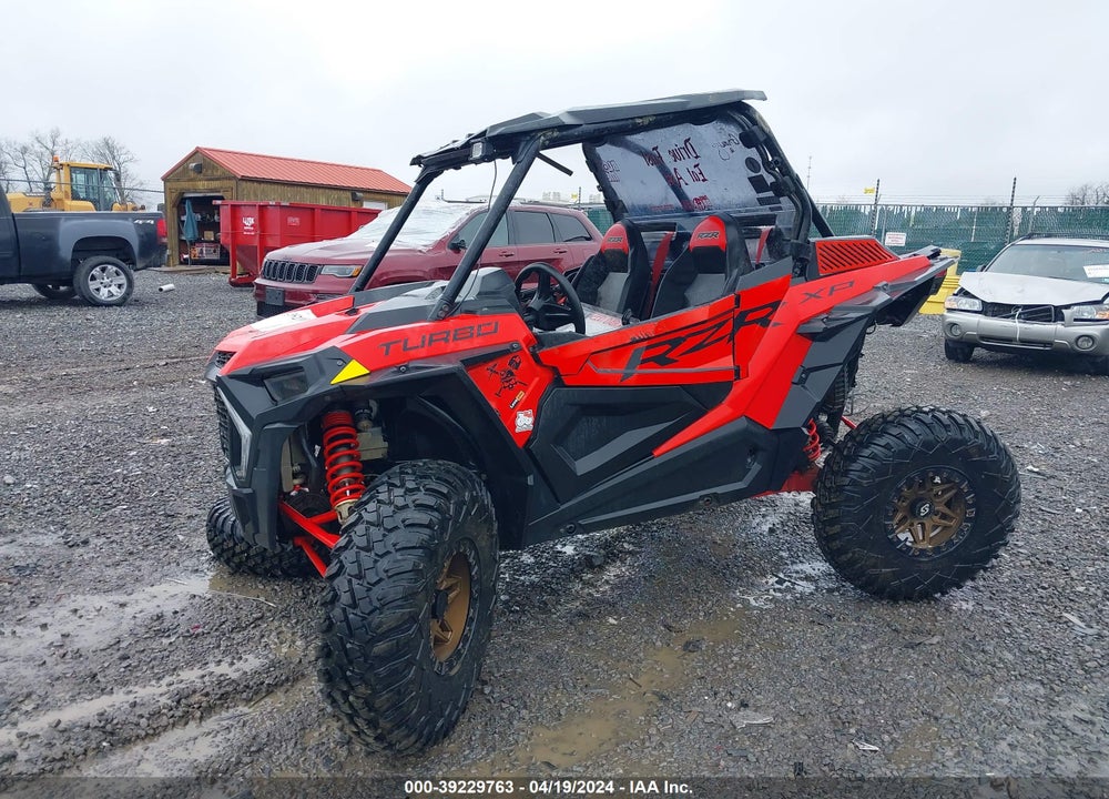 2020 POLARIS RZR XP TURBO VIN: 3NSNAE926LF798254