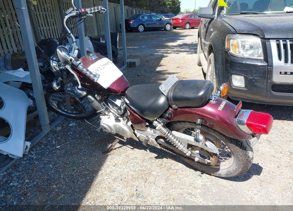 2009 YAMAHA XV250 VIN: JYAVG04E99A010231