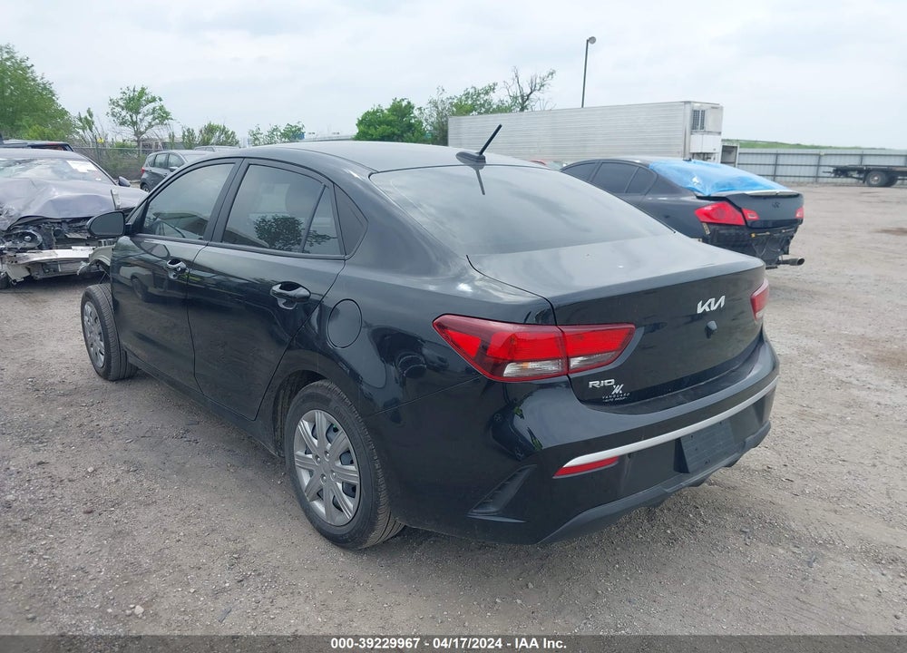 2023 KIA RIO LX VIN: 3KPA24AD5PE622442