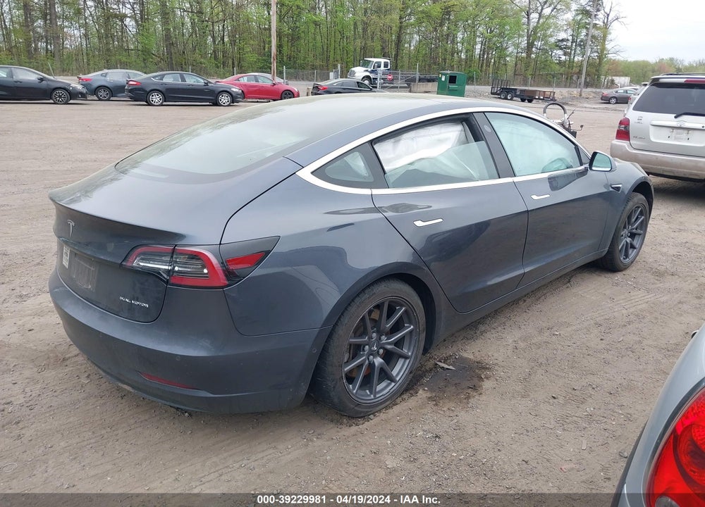 2018 TESLA MODEL 3 LONG RANGE/PERFORMANCE VIN: 5YJ3E1EB7JF066143