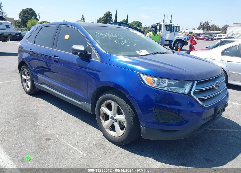 2015 FORD EDGE SE VIN: 2FMTK3G92FBB77682