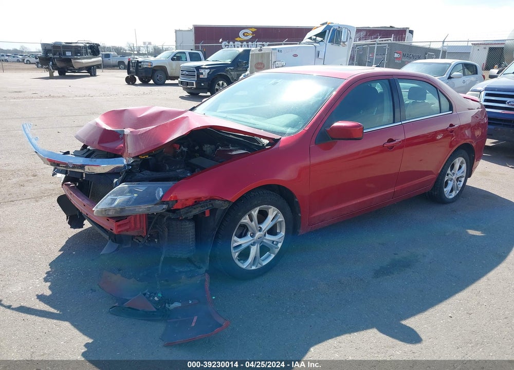 2012 FORD FUSION SE VIN: 3FAHP0HA5CR310344
