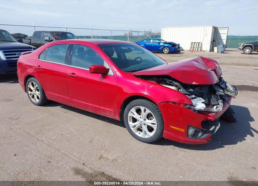 2012 FORD FUSION SE VIN: 3FAHP0HA5CR310344