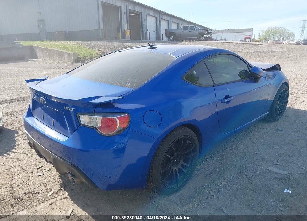 2014 SUBARU BRZ VIN: JF1ZCAC10E9600910