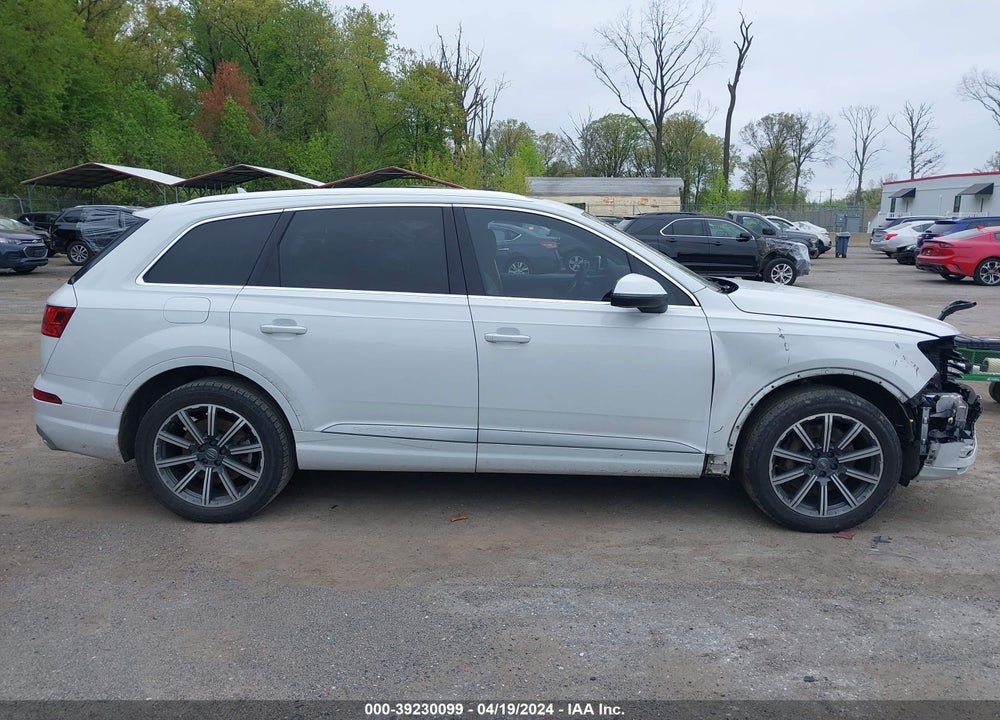 2017 AUDI Q7 3.0T PREMIUM VIN: WA1LAAF70HD029081