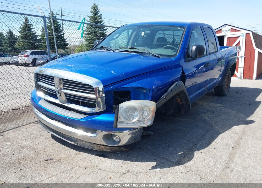 2007 DODGE RAM 1500 SLT/TRX4 OFF ROAD/SPORT VIN: 1D7HU18207S267646