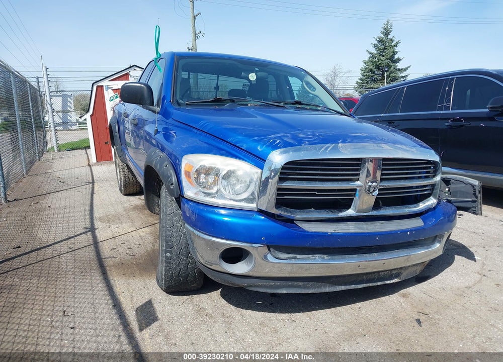 2007 DODGE RAM 1500 SLT/TRX4 OFF ROAD/SPORT VIN: 1D7HU18207S267646