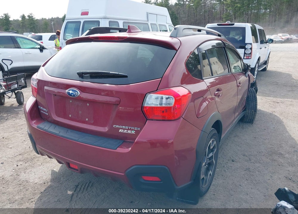 2016 SUBARU CROSSTREK 2.0I LIMITED VIN: JF2GPANC1G8327863