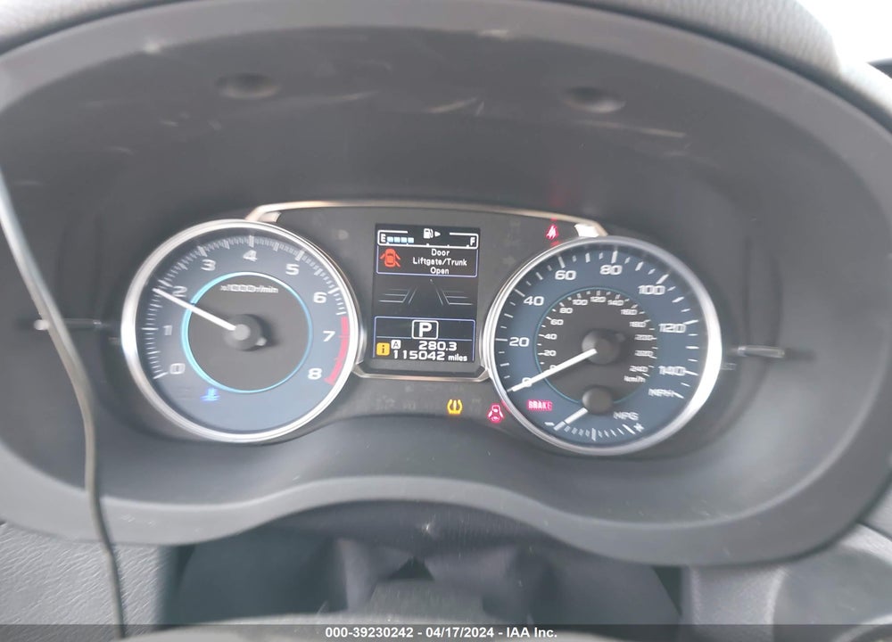 2016 SUBARU CROSSTREK 2.0I LIMITED VIN: JF2GPANC1G8327863