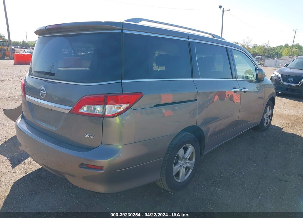 2017 NISSAN QUEST SV VIN: JN8AE2KP2H9166530