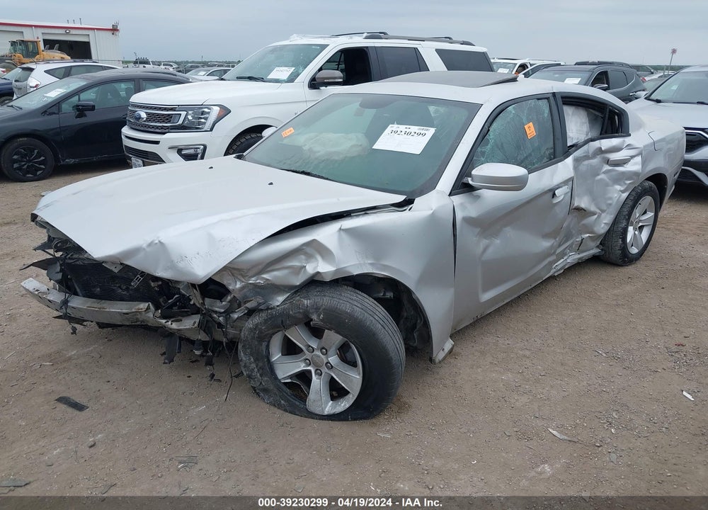 2012 DODGE CHARGER SXT VIN: 2C3CDXHG8CH225024