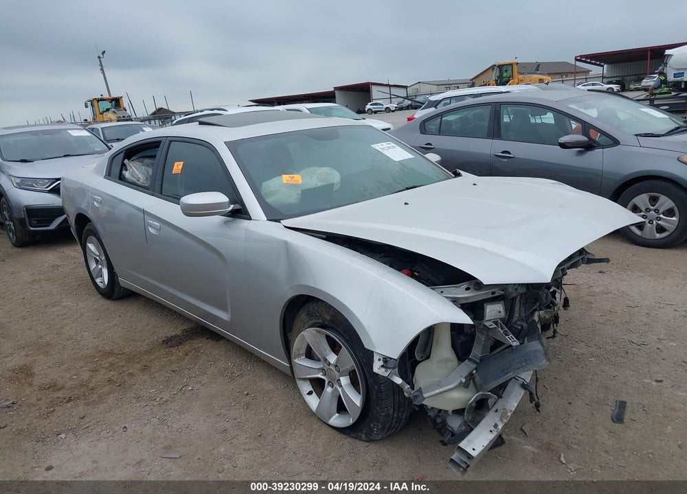 2012 DODGE CHARGER SXT VIN: 2C3CDXHG8CH225024