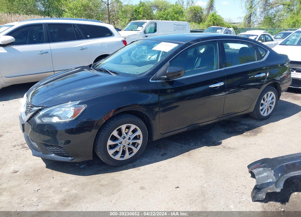 2018 NISSAN SENTRA SV VIN: 3N1AB7AP2JL611674