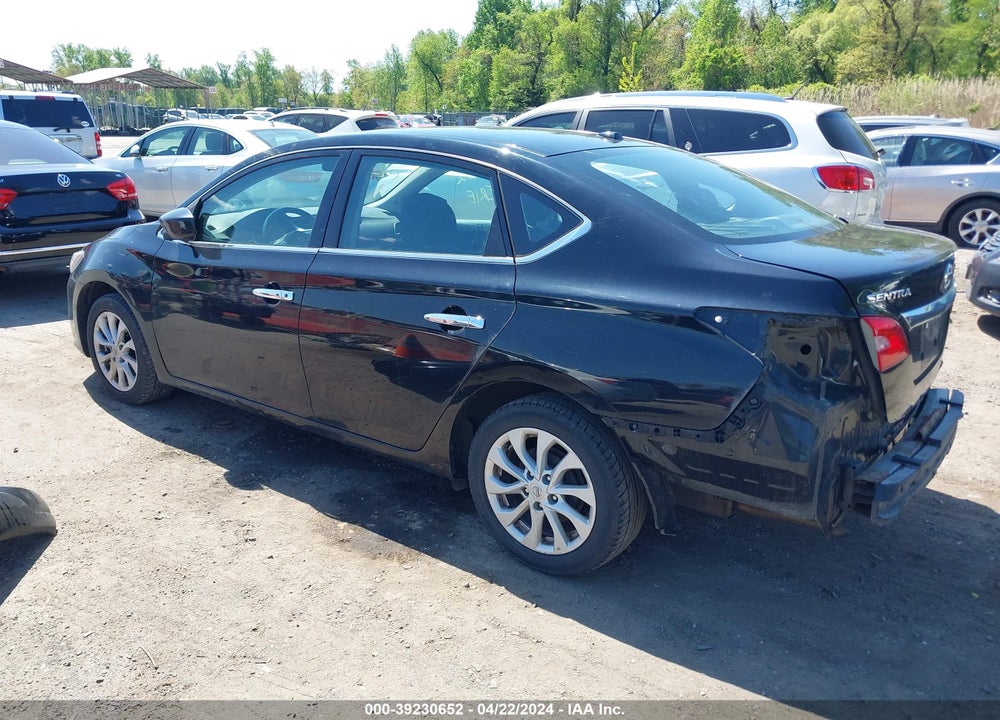 2018 NISSAN SENTRA SV VIN: 3N1AB7AP2JL611674