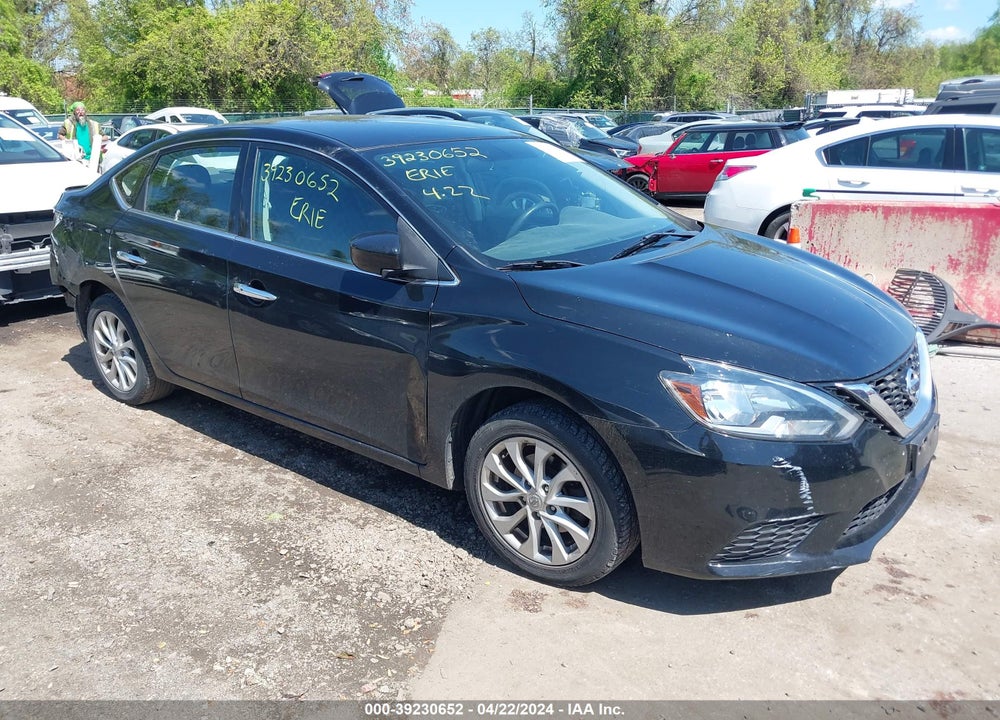 2018 NISSAN SENTRA SV VIN: 3N1AB7AP2JL611674