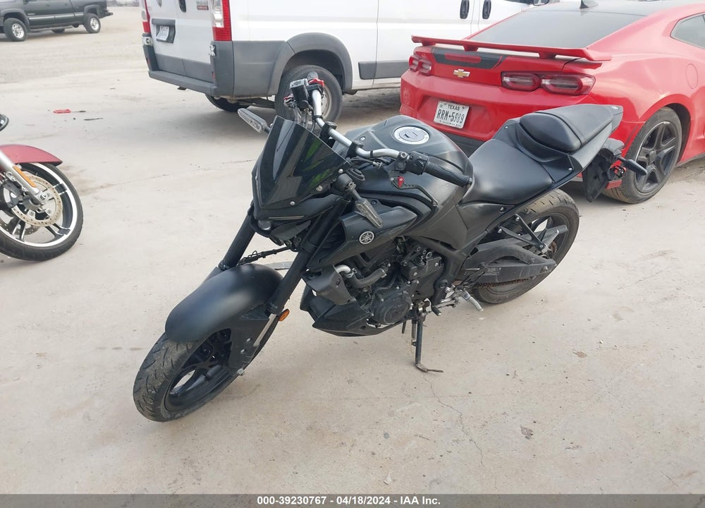 2022 YAMAHA MT-03 VIN: MH3RH20YXNK007682