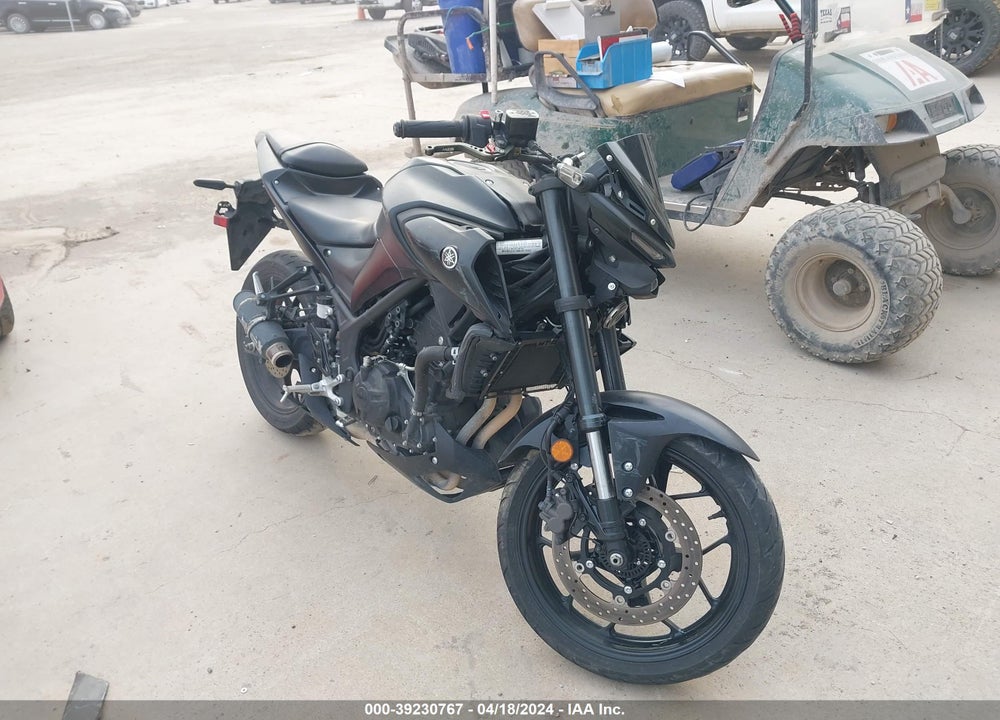2022 YAMAHA MT-03 VIN: MH3RH20YXNK007682