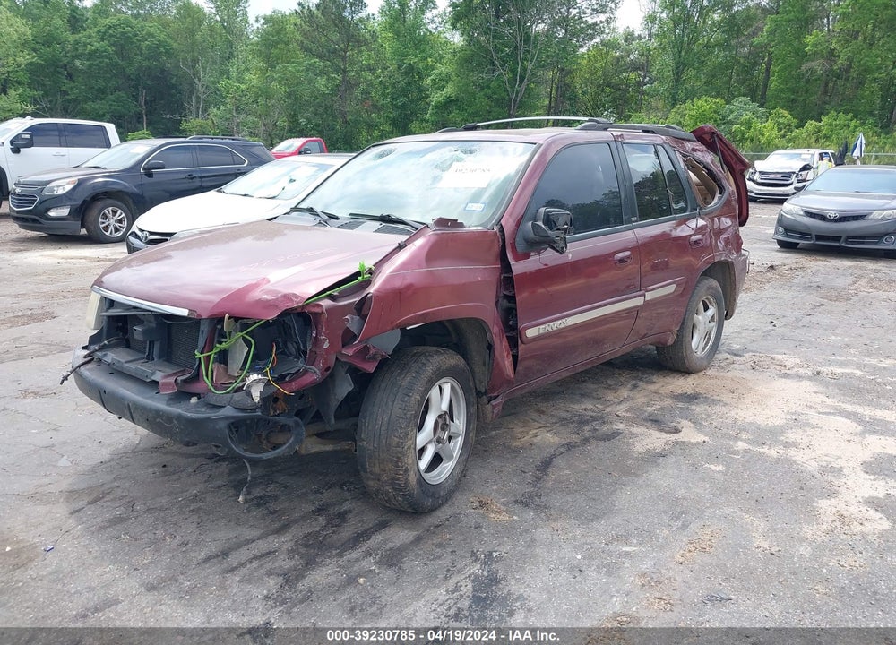 2002 GMC ENVOY SLT VIN: 1GKDS13S022351923