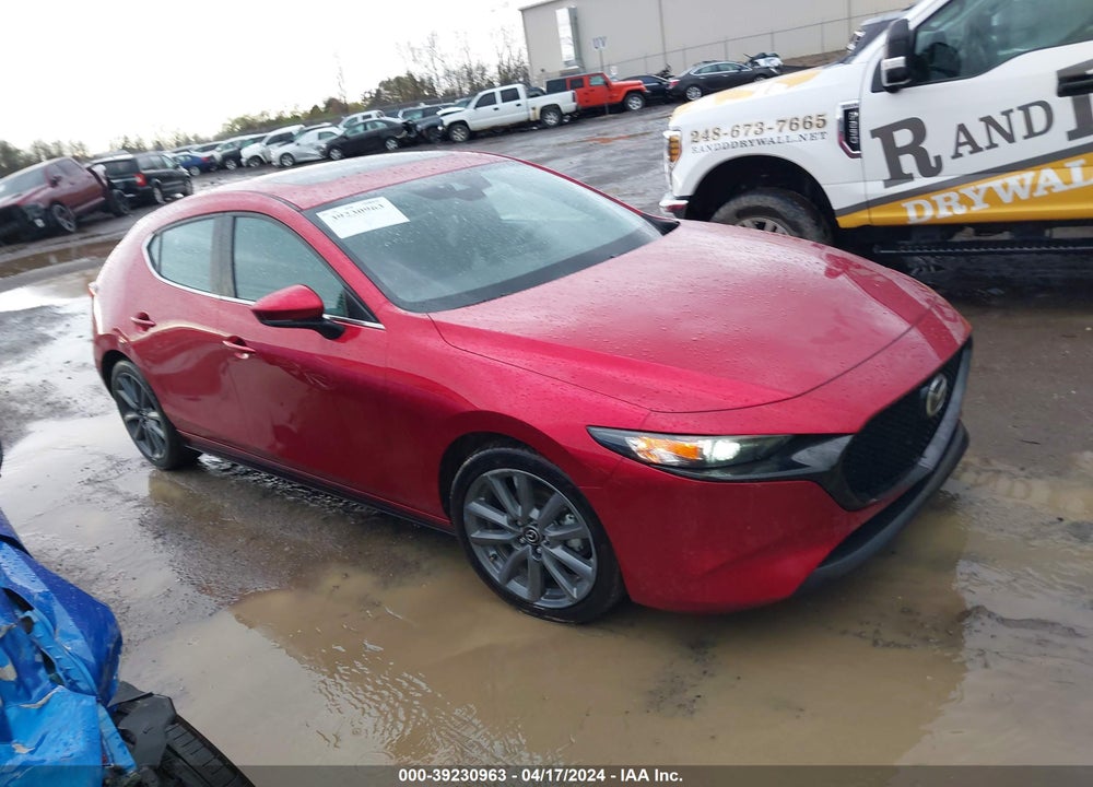 2022 MAZDA 3 PREFERRED VIN: JM1BPALL9N1516052