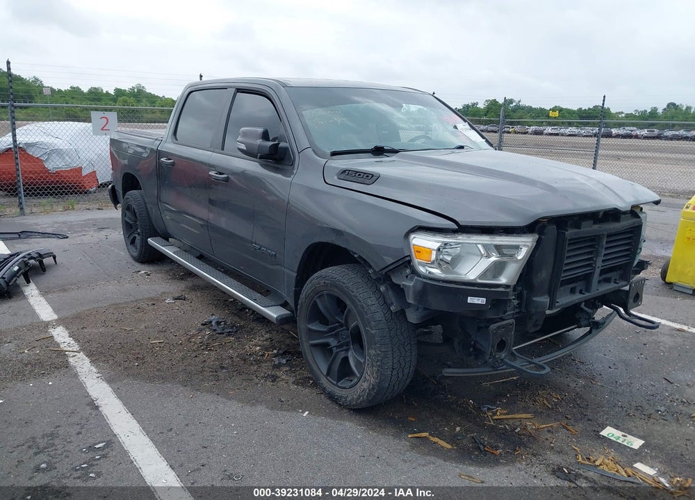 2019 RAM 1500 BIG HORN/LONE STAR 4X2 5'7 BOX VIN: 1C6RREFT0KN706247