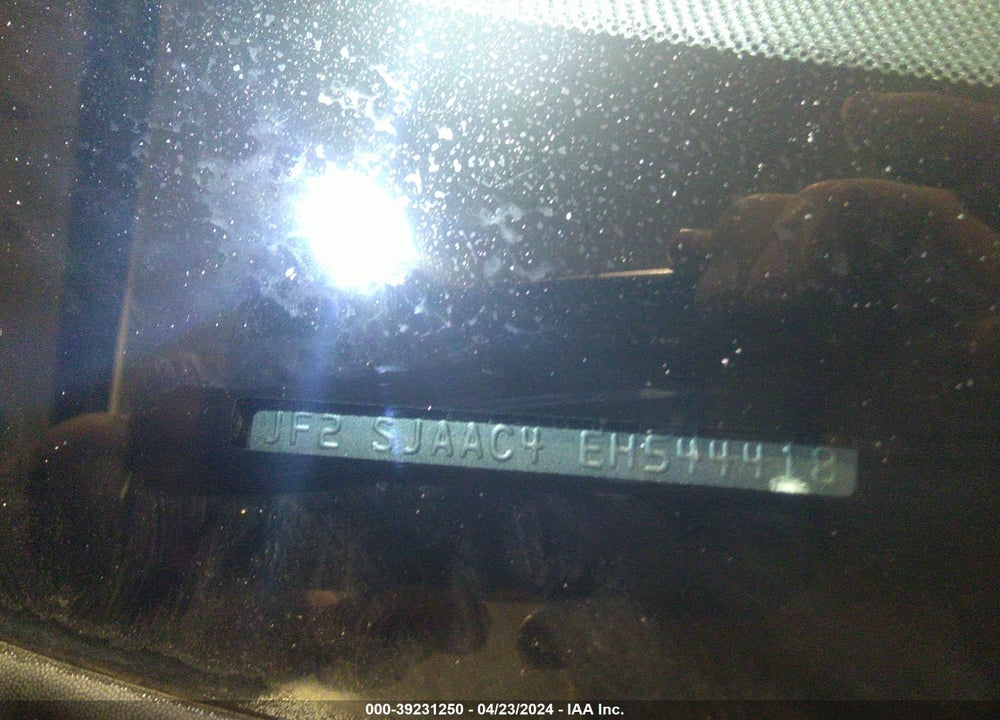 2014 SUBARU FORESTER VIN: JF2SJAAC4EH544418