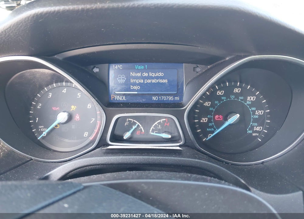 2014 FORD FOCUS SE VIN: 1FADP3F28EL432208