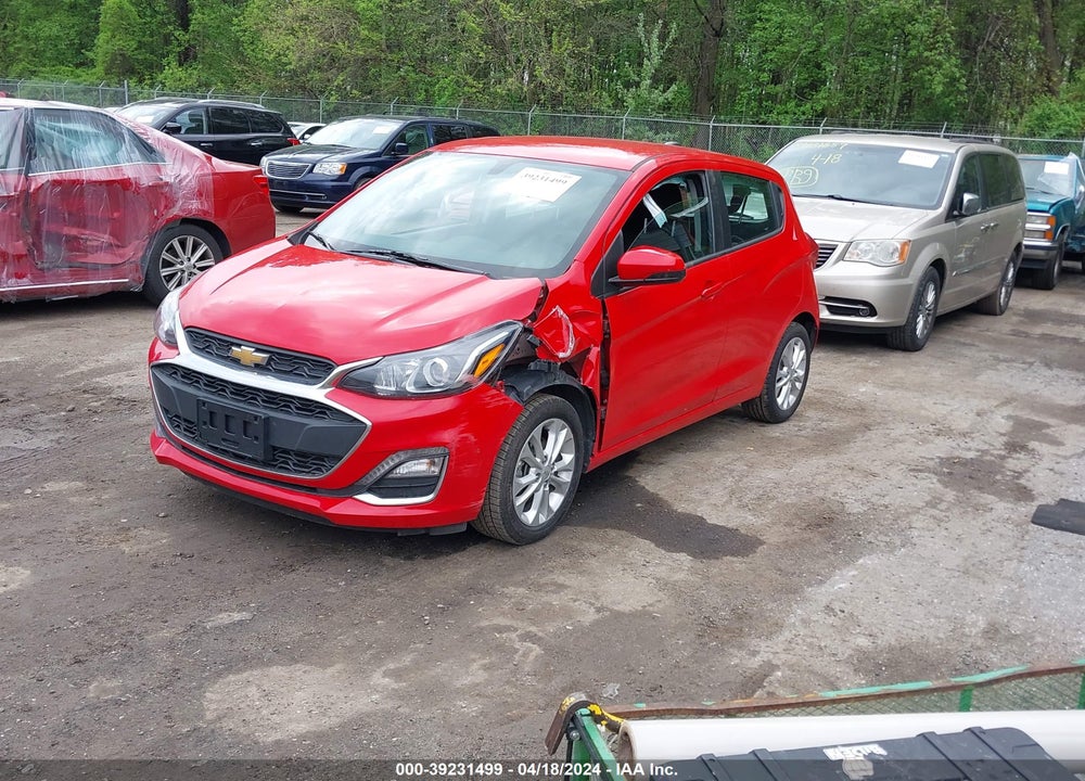 2021 CHEVROLET SPARK FWD 1LT AUTOMATIC VIN: KL8CD6SA7MC717633