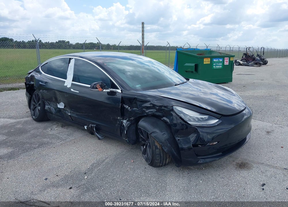 2020 TESLA MODEL 3 PERFORMANCE DUAL MOTOR ALL-WHEEL DRIVE VIN: 5YJ3E1EC4LF669496