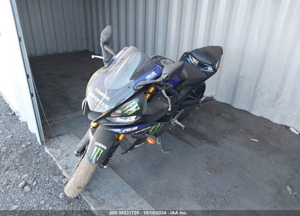 2020 YAMAHA YZFR3 A VIN: MH3RH18Y4LK002828