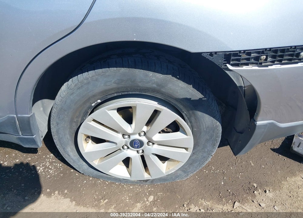 2016 SUBARU OUTBACK 2.5I PREMIUM VIN: 4S4BSACCXG3323409