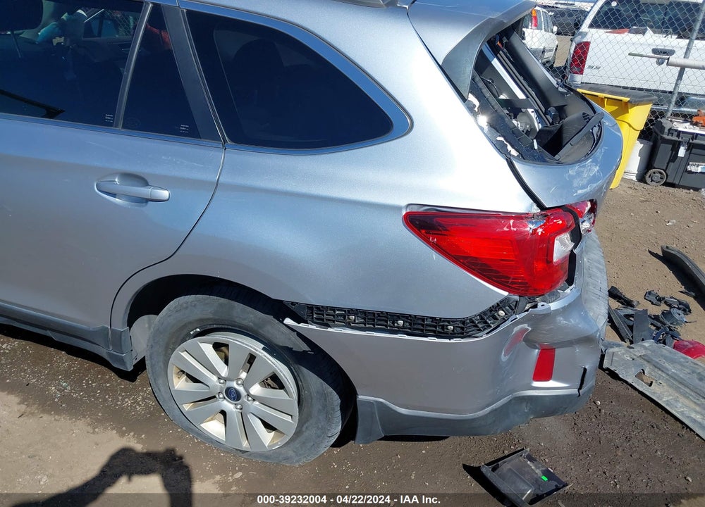 2016 SUBARU OUTBACK 2.5I PREMIUM VIN: 4S4BSACCXG3323409