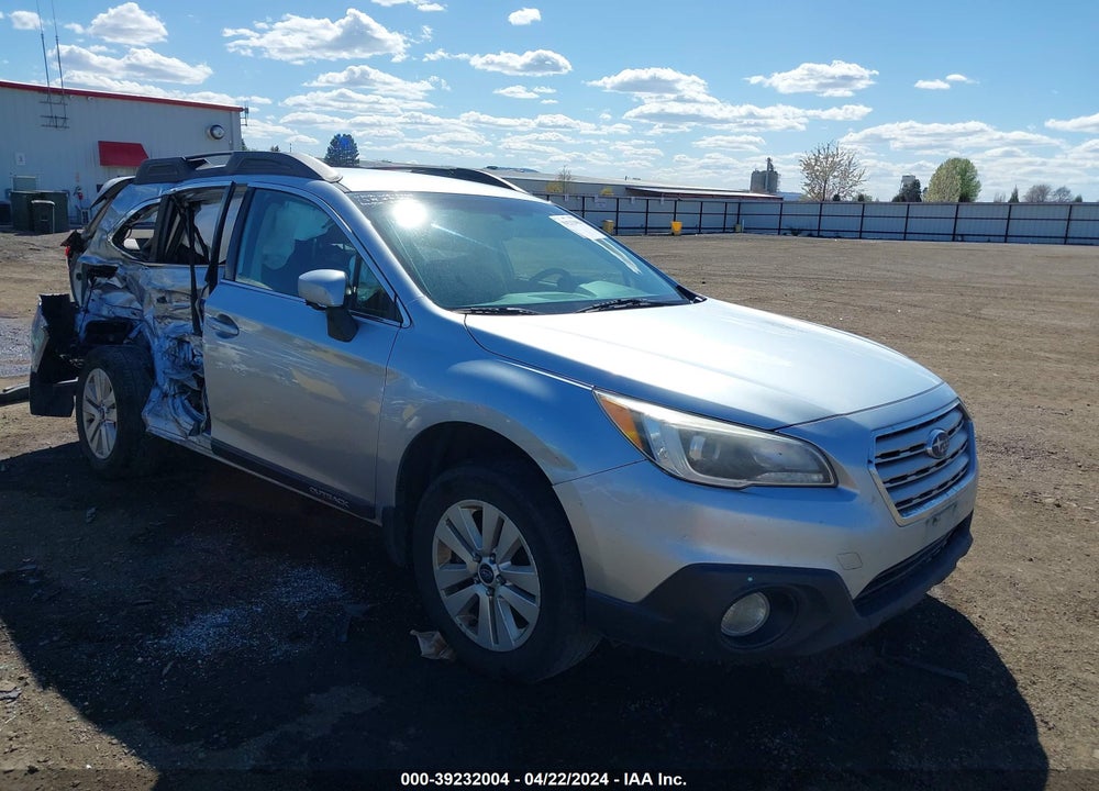 2016 SUBARU OUTBACK 2.5I PREMIUM VIN: 4S4BSACCXG3323409