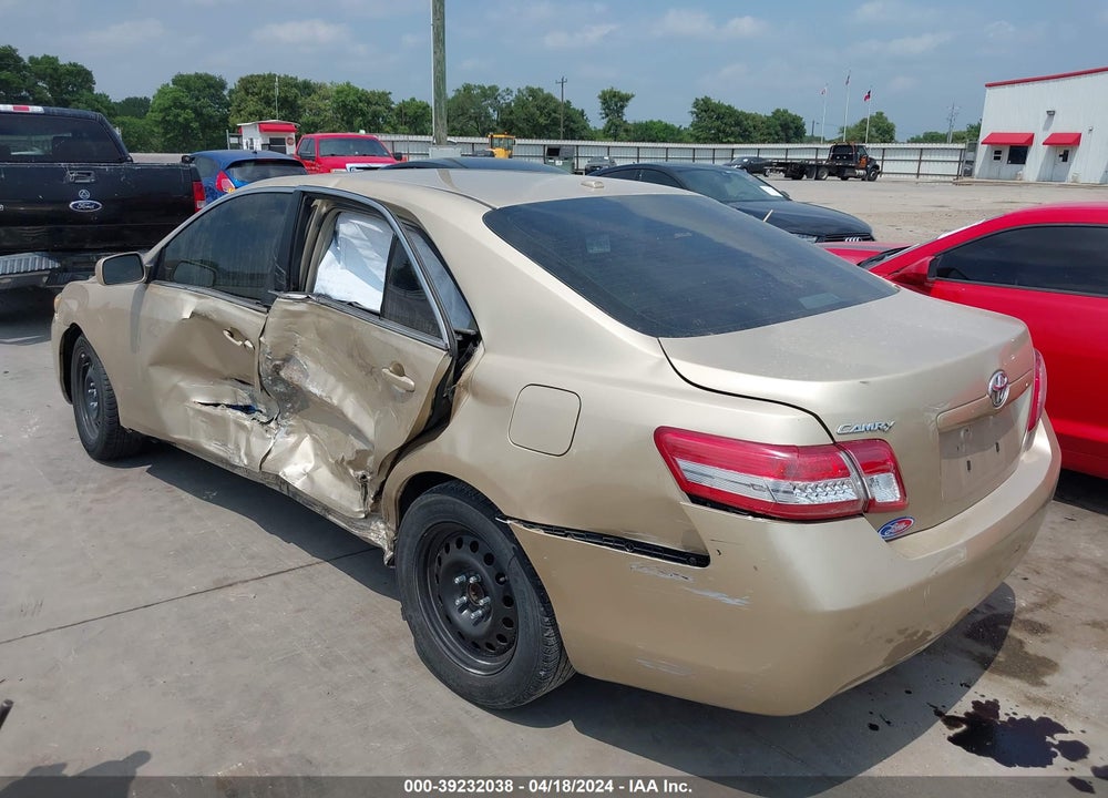 2011 TOYOTA CAMRY VIN: 4T1BF3EK6BU680612