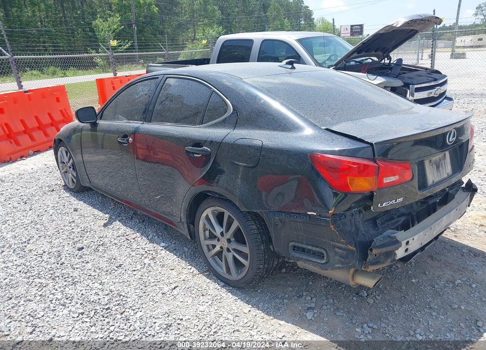 2008 LEXUS IS 250 VIN: JTHBK262X82082342
