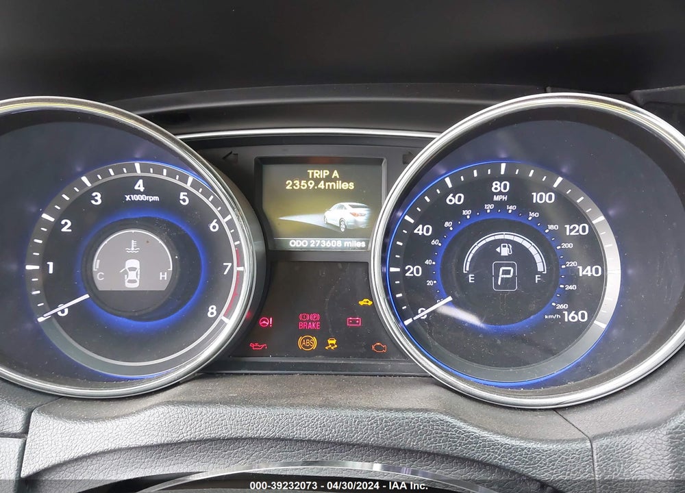 2014 HYUNDAI SONATA LIMITED VIN: 5NPEC4AC2EH900647