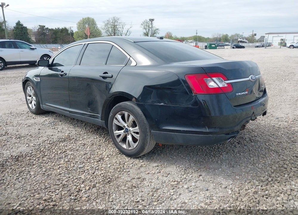 2011 FORD TAURUS SEL VIN: 1FAHP2EW0BG126303